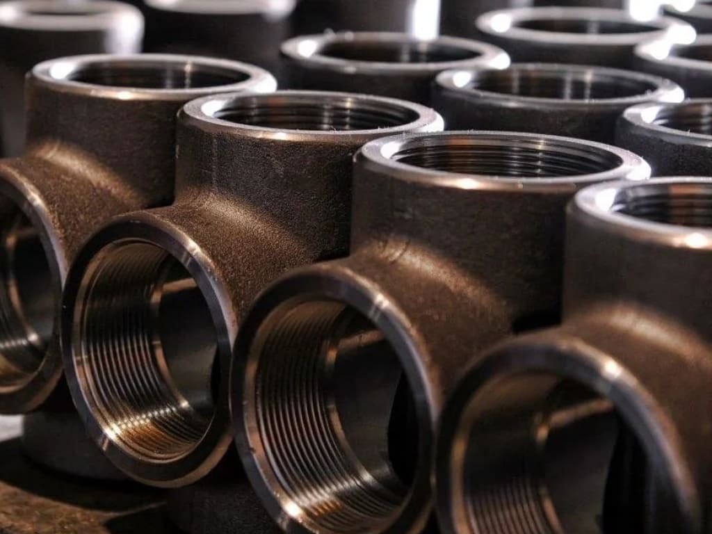 Forged steel pipe fittings for high pressure
