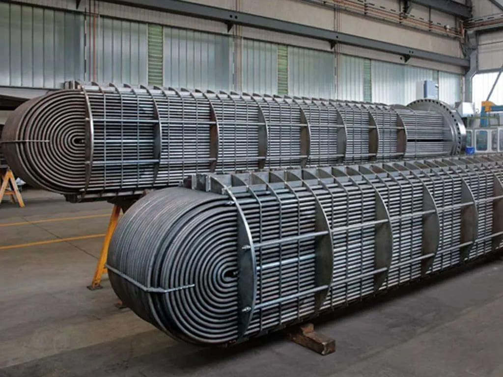 Heat exchanger and boiler tubes in alloy and stainless steel